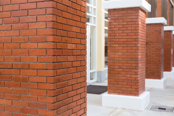 Brick Column Installation in Baton Rouge