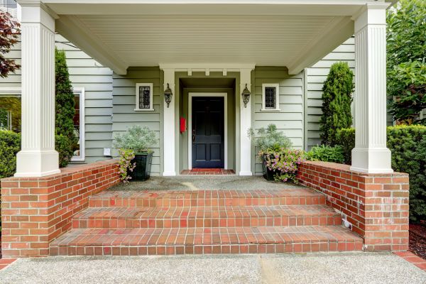 Front Porch Masonry Repair in Baton Rouge
