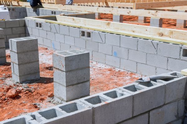 Cement Block Installation in Baton Rouge