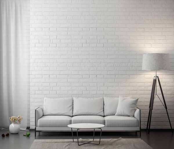 White Brick Installation in Baton Rouge