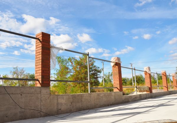 Brick Pillar Installation in Baton Rouge