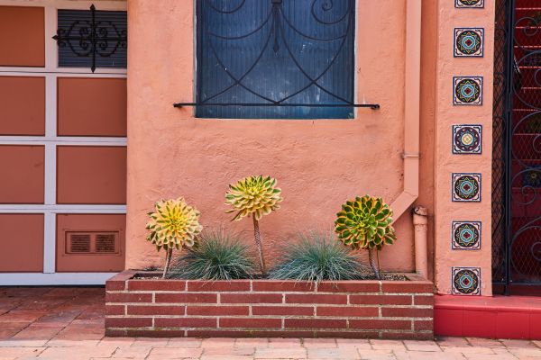 Brick Planter Installation in Baton Rouge